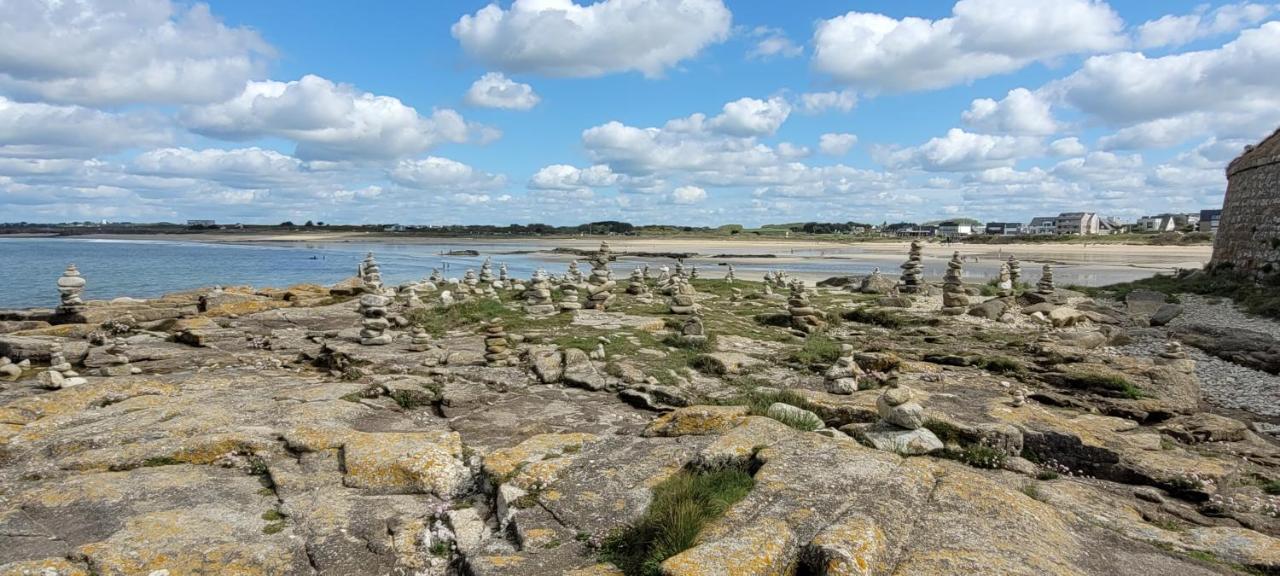 T3 “Groix“- 50 M De La Plage De Fort Bloque/Ploemeur Eksteriør bilde